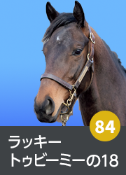 84.ラッキートゥビーミーの18
